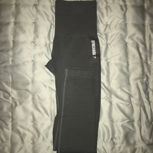 Seamless light gray leggings